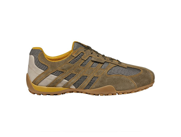 Geox Snake Uomo: La Sneaker Traspirante che Unisce Stile e Comfort Mlitary U55MNA